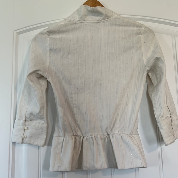 Zara Basic Fitted Bodice Bouse Size M - Picture 4 of 9